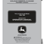 John Deere Trim, Surrounds Mower 7200, 7400 Operator's Manual (OMTCU27212) - Image 1