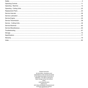 John Deere 2653B Trim & Surrounds Mower North America (050001-080000) Operator's Manual (OMTCU29215) - Image 2