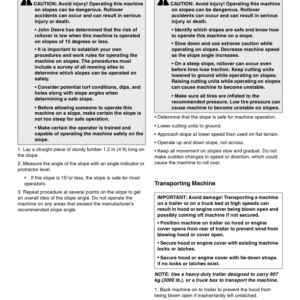 John Deere Mower 8000 E-Cut Hybrid (030001-) Operator's Manual (OMTCU29659) - Image 2