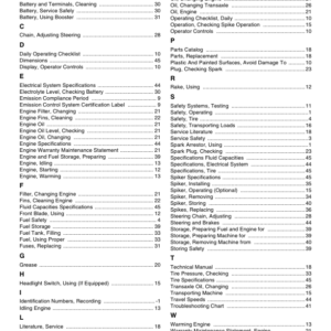 John Deere 1200A Bunker Rake (NA) Operator's Manual (OMTCU30901) - Image 3