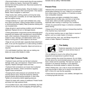 John Deere Commercial Walk Behind Mower WH36A, WH48A, WH52A (NA) Operator's Manual (OMTCU31828) - Image 2