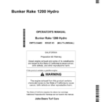 John Deere Bunker Rake 1200 Hydro (North American Version) Operator's Manual (OMTCU34402) - Image 1