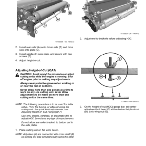 John Deere 7500A, 7700A & 8700A PrecisionCut Fairway Mowers & 8800A TerrainCut Mowers (Non-T4 Engine) European Edition (010001-030000) Operator's Manual (OMTCU35125) - Image 2