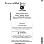John Deere Commercial Walk Behind Mower (North American) Operator's Manual (OMTCU38816) - Image 1
