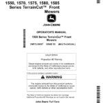 John Deere 1550, 1570, 1575, 1580 & 1585 Series TerrainCut Front Mowers (North America) (010001-020000) Operator's Manual (OMTCU39307) - Image 1