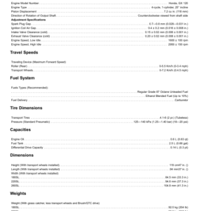 John Deere 180SL, 220SL & 260SL PrecisionCut Walk-Behind Greens Mowers North America (060001- )Order manual as OMTCU39933Only available as a Multi-Lingual documentEnglish / Spanish Operator's Manual (OMTCU39933) - Image 3