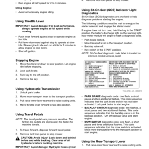 John Deere 2653B PrecisionCut Trim & Surrounds Mower (Export Edition) Operator's Manual (OMTCU40406) - Image 2