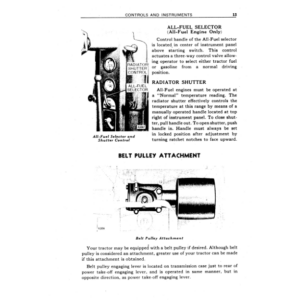 John Deere Model M Tractor Operator's Manual (OMTM31051) - Image 2