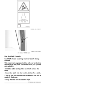 John Deere 4044M, 4044R, 4066M, 4066R Tractors, Cab, Open Operation Station (Australia) (KL300001-) Operator's Manual (OMTR112025) - Image 3