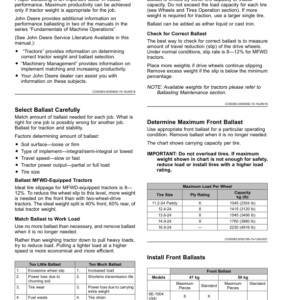 John Deere 6E Series Tractors Operator's Manual (OMTR115297) - Image 2