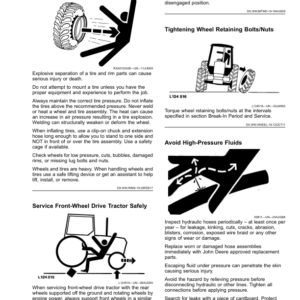 John Deere 9RX Tractors (820021-),(Export Edition) Operator's Manual (OMTR118877) - Image 3