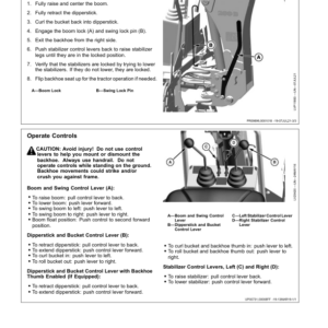 John Deere 260B Backhoe (North American) Operator's Manual (OMTR125180) - Image 2