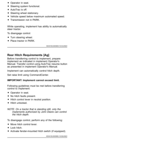 John Deere 9R Tractors (Serial No. 080001-) (Export Edition), G2 Operator's Manual (OMTR129413) - Image 3