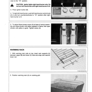 John Deere 34G, 44G Gas Grills Operator's Manual (OMTY20669) - Image 2