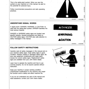 John Deere 20XE High Pressure Washer Operator's Manual (OMTY21625) - Image 2