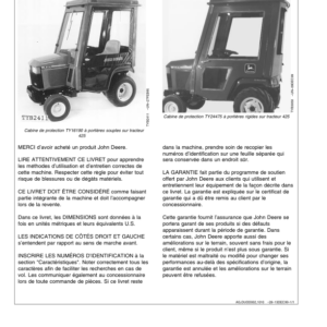 John Deere Weather Enclosures for 425, 445 & 455 Lawn & Garden Tractors Operator's Manual (OMTY24002) - Image 3