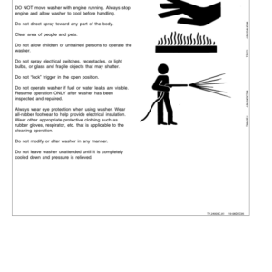 John Deere Model HR1750G, HR2000G High Pressure Washers Operator's Manual (OMTY24024) - Image 2