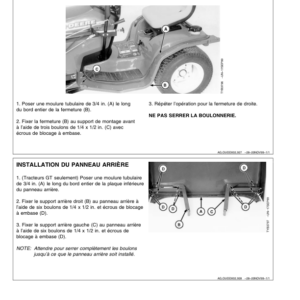 John Deere Weather Enclosure for GT, LX Lawn & Garden Tractors Operator's Manual (OMTY24882) - Image 3