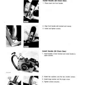 John Deere 28, 30 Chain Saw (020001-) 40V Chain Saws (024001-) (Subs with OMM95226) Operator's Manual (OMTY3929) - Image 2