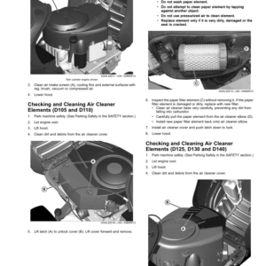 John Deere D105, D110, D125, D130, D140, D155, D160 & D170 Tractors (North American) Operator's Manual (OMUC11804) - Image 2