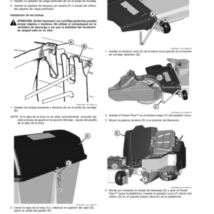 John Deere Material Collection System (MCS) for S240 Tractor with 48 Accel Deep Deck (North American) Operator's Manual (OMUC12064) - Image 2