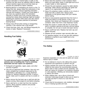 John Deere S240 Riding Lawn Tractor (825001-850000) Operator's Manual (OMUC12251) - Image 2