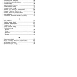 John Deere M-Gator A3-T Utility Vehicles Operator's Manual (OMUC14277) - Image 2