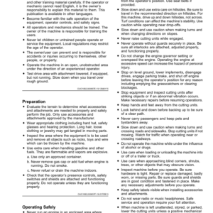 John Deere 2500B PrecisionCut & 2500E E-Cut Hybrid Riding Greens Mowers Operator's Manual (OMUC15103) - Image 3