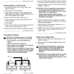 John Deere TX Gator Utility Vehicles(Kawasaki FH601 Gas Engine) Operator's Manual (OMUC16254) - Image 2