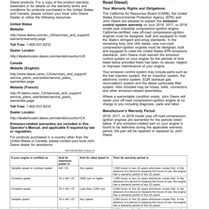 John Deere M-Gator A1 Utility Vehicle Operator's Manual (OMUC16259) - Image 2