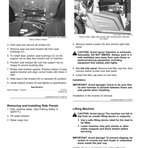 John Deere RSX860E & RSX860M Gator Utility Vehicles Operator's Manual (OMUC17119) - Image 2