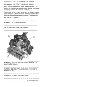 John Deere 180 E-Cut, 220 E-Cut Hybrid Walk Greens Mower (North American) Operator's Manual (OMUC17282) - Image 3