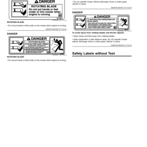 John Deere 54 & 60 Inch High Capacity Mower Decks forX700 Series Operator's Manual (OMUC18985) - Image 2