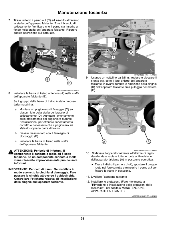 JOHN DEERE X380 MANUAL PDF visual data 7