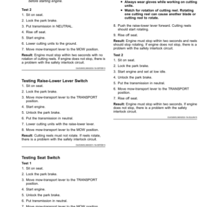 John Deere 2500B PrecisionCut & 2500E E-Cut HybridRiding Greens Mowers Operator's Manual (OMUC19514) - Image 2