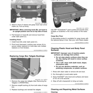 John Deere TE Gator Utility Vehicle (Export Edition) Operator's Manual (OMUC20378) - Image 3