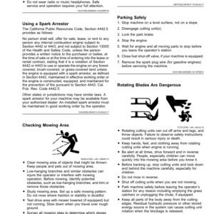 John Deere 180SL, 220SL, 260SL PrecisionCut Walk Greens Mower (North American) Operator's Manual (OMUC20545) - Image 3