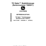 John Deere TE Gator Utility Vehicles (Serial No. 150001-) (Export Edition) Operator's Manual (OMUC21290) - Image 3