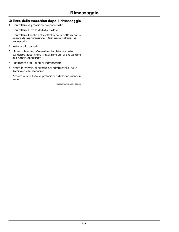 John Deere TS Gator Utility Vehicles (Serial No. 150001) (Export