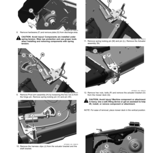 John Deere Electric MulchControl from Seat Kit for 42 Inch, 48 Inch, 54 Inch Accel Deep Mower Decks (North American) Operator's Manual (OMUC22012) - Image 2