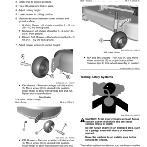 John Deere Select Series Tractors X350, X354, X370, X380 (Export Edition) Operator's Manual (OMUC22097) - Image 3