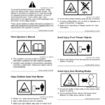John Deere Select Series Tractors X350, X354, X370, X380 (Export Edition) Operator's Manual (OMUC22097) - Image 4