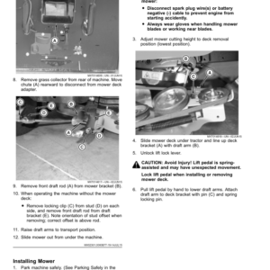 John Deere X350R Select Series Tractor (Export Edition) Operator's Manual (OMUC22098) - Image 4