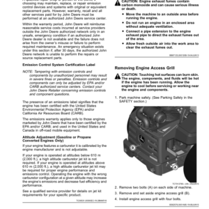 John Deere Z900E, Z900M, Z900R ZTrak Pro Series Gas Mower (090001-) Operator's Manual (OMUC22307E) - Image 3