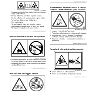 John Deere HPX815E Gator Utility Vehicles (Serial No.030001-) (Export Edition) Operator's Manual (OMUC23269) - Image 3