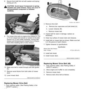 John Deere S240 Riding Lawn Tractor (900001-) (North American) Operator's Manual (OMUC23732) - Image 2