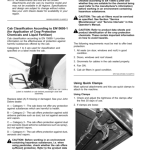 John Deere XUV825E, XUV825M Gator Utility Vehicles Operator's Manual (OMUC23877) - Image 3