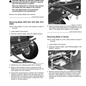 John Deere 72-Iinch Straight Blade, V-Blade for HPX, T-Series, XUV’s (Serial No. 070001-) (Export Edition) Operator's Manual (OMUC24695) - Image 3