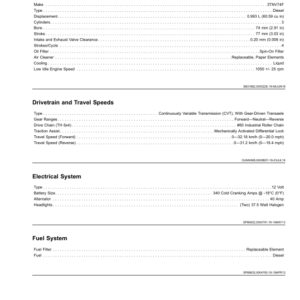 John Deere TH 6X4 Diesel Gator Utility Vehicles (Serial No. 160001-) (Export Edition) Operator's Manual (OMUC26273) - Image 4