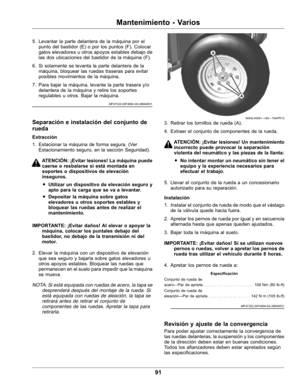 John Deere XUV855M S4 Gator Utility Vehicles (Export)(Serial No. 040001-) Operator’s Manual (OMUC26711)